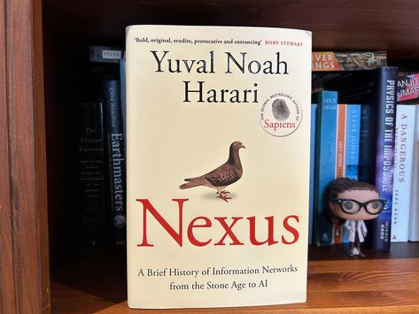 I reviewed "Nexus", the new book by "Sapiens" author Yuval Noah Harari, for @NewScientist.  TL:DR I didn't like it.  There are some good bits but also a whole lot of nonsense. Sapiens Book, September Reading, Doom Game, Yuval Noah Harari, Stop And Think, New Scientist, Detailed Map, The Best Books, Best Books