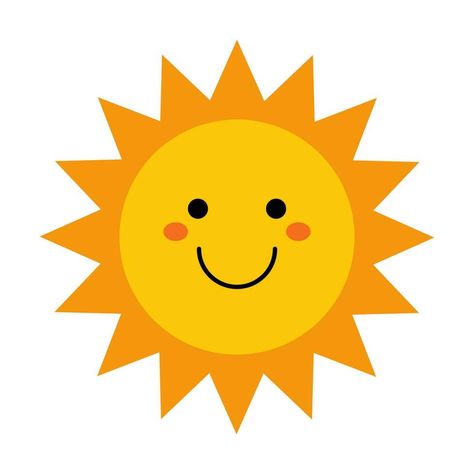 Sun Emoji, Sun With Face, Sun Clip Art, Bond Paper Design, Smiling Sun, My Children Quotes, Face Funny, Cute Sun, Kid Hacks