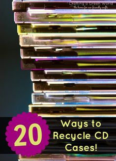 Dvd Crafts, Cd Case Crafts, Dvd Case Crafts, Cd Recycling, Crafts With Cds, Recycled Cd Crafts, Cd Recycle, Diorama Diy, Cd Craft