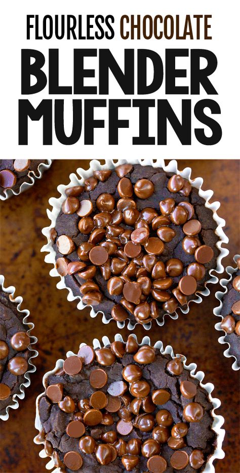 #vegan #muffins #blender #flourless #chocolate #chocolatechip #blackbeans Peanut Butter Mug Cakes, Blender Muffins, Best Vegan Desserts, Flourless Chocolate Muffins, Banana Bread With Oil, Vegan Chocolate Muffins, Healthy Chocolate Muffins, Classic Chocolate Cake, Muffins Chocolate