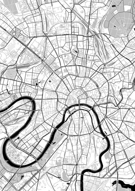 Moscow. Moscow Map, Urban Mapping, Moscow Art, Bullet Journal 2019, Concept Models Architecture, City Layout, Urban Landscape Design, Art Studio Design, Globe Decor