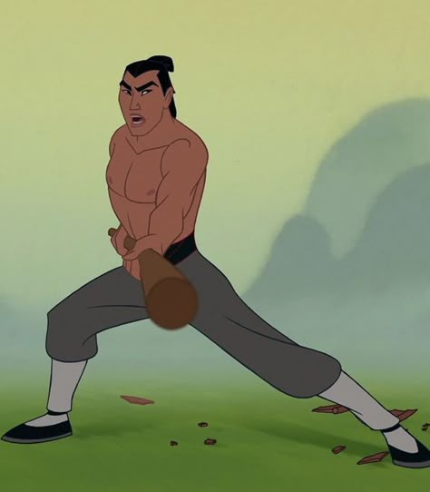 Lee Shang, Mulan X Shang, Li Shang Mulan, Shang Mulan, Mulan And Shang, Prince Disney, Disney Dudes, Mulan 1998, Li Shang