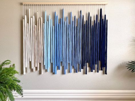 Modern Ombré Wall Hanging Neutral Home Decor Western Boho - Etsy Western Boho Wall Decor, Ombré Wall, Home Decor Western, Wooden Garden Bed, Metal Raised Garden Beds, Ombre Wall, Decor Western, Statement Decor, Neutral Home Decor