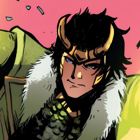 Loki Pfp Comic, Loki Laufeyson Comics, Loki Comic Icons, Agent Of Asgard Loki, Loki Marvel Comics, Loki Nails, Comic Loki, Loki Agent Of Asgard, Loki Comics