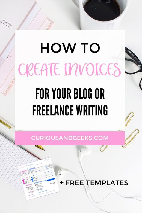 How to create an invoice (+ free invoice template in Word) Invoices Have Been Sent, Invoices Sent, Freelance Invoice Template, Invoice Example, Purchase Invoice, Admin Work, Create Invoice, Earn Money Blogging, Sponsored Posts