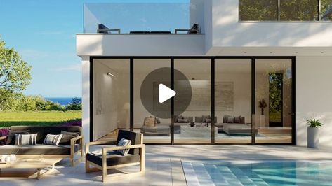 LaCantina Doors on Instagram: "Designed to be different, the LaCantina V2 Folding Door delivers a combination of innovative features unlike any other folding door system.

Click the link in bio to explore each feature of the V2 Folding Door.

#lacantinadoors #madeforliving #openspaces #glassdoor #design #homeinspo #architecture" Lacantina Doors, Folding Door, Folding Doors, Be Different, Open Space, Glass Door, Click The Link, Home Remodeling, Link In Bio