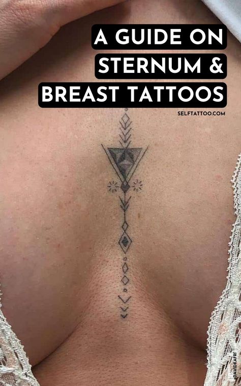 Are you thinking about getting a sternum or breast tattoo? Under the breast and sternum tattoos have become exceedingly popular among women in recent years. From mini tattoos to larger tattoos, there are many options for this placement. Click here for a guide to breast tattoos. Self Tattoo | Tattoo Ideas | Tattoo Designs | Mini Tattoos | Minimalist Tattoos | Tattoos | Tattoo Ideas Female | Sternum Tattoo Women | Sternum Tattoo Ideas | Sternum Tattoo Design | Breastbone Tattoo | Sternum Tattoo Women’s Sternum Tattoo Ideas, Sternum Tattoo With Meaning, Sternum Tattoo Small Chest, Simple Women’s Sternum Tattoo, Under The Breast Tattoo For Women, Female Sternum Tattoo Ideas, Breast Tattoos For Women Chest Piece, Minimalist Chest Tattoo Female, Sternum Tattoo Unique