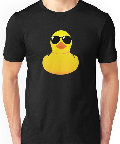 Yellow Cool Rubber Duck Unisex T-Shirt Rubber Ducky Party, Rubber Ducky Birthday, Duck Party, Ducky Baby Shower, Duck Birthday, Baby Shower Duck, Yellow Party, Instagram Username Ideas, Duck Duck