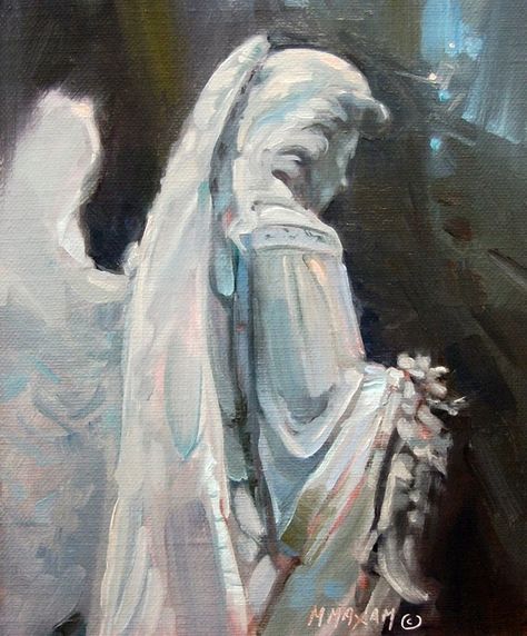 Mary Maxam Angel Sculpture Art, Angel Wings Painting, Watercolor Angel, Angel Drawing, Angel Sculpture, Angel Statues, Angel Painting, Biblical Art, 수채화 그림