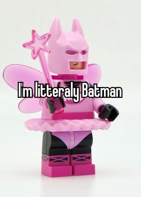 Funny Batman Memes Hilarious, Im Literally Batman, Im Batman Funny, Funny Batman, Cute Text Quotes, I'm Batman, Bat Man, Vintage Kitchens, I Am Batman