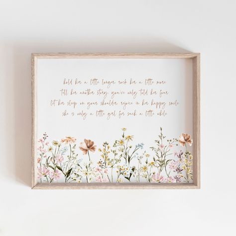 This Digital Prints item by GoodPrintsCollective has 771 favorites from Etsy shoppers. Ships from United States. Listed on Feb 28, 2024 Nursery Quotes Girl, Girl Nursery Wall Decor, Baby Room Signs, Wildflower Nursery, Wildflower Decor, Boho Baby Room, Quote Girl, Girl Nursery Themes, Sweet Nursery