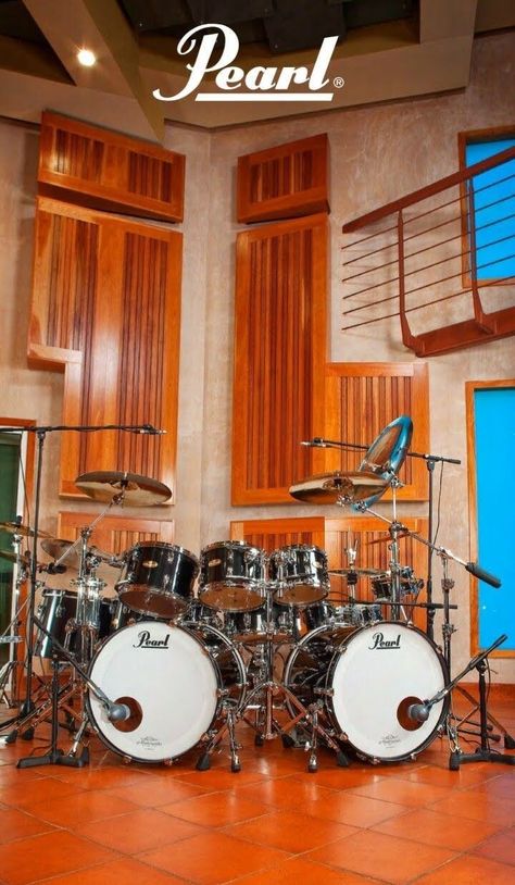 Double Bass Drum Set, Drums Wallpaper, Drums Set, Drum Beats, Music Drums, Drum Room, Drums Music, Pearl Drums, Drum Sets