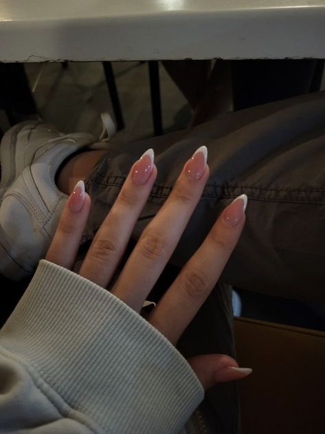 Her Nails, Casual Nails, Soft Nails, Nails Black, Neutral Nails, Elegant Nails, Manicure Y Pedicure, Beauty Stuff, Dream Nails