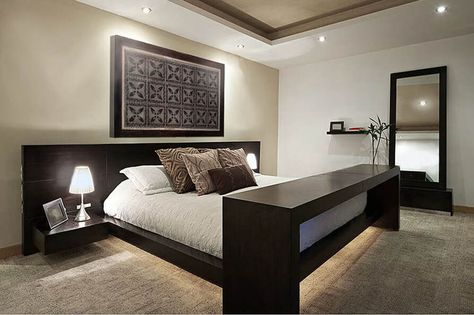 Tapa Cloths from The Pacific and Artwork - Tapa Cloths from the Pacific Bedroom Lighting Ideas Led, Bedroom Designs India, Recessed Lighting Layout, Design Interior Modern, Small Bedroom Interior, Simple Bedroom Design, Accent Wall Bedroom, Modern Bedroom Design, Small Room Bedroom