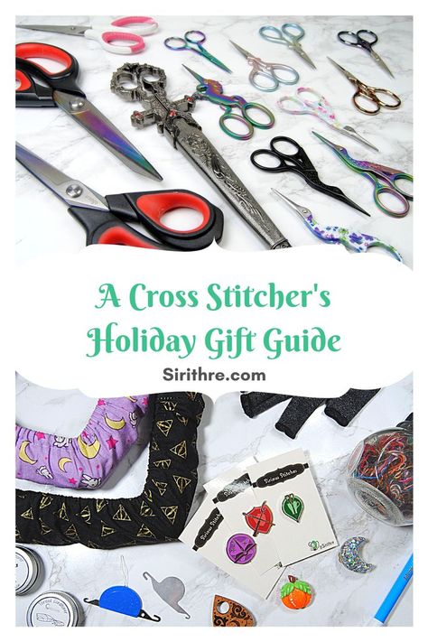 From large presents to stocking stuffers, get some ideas for items that a cross stitcher would love to receive for birthdays and Christmas. Cross Stitch Gifts Ideas, Cross Stitch Stocking, Cross Stitch Tutorial, Stitch Gift, Needle Crafts, Boyfriend Birthday, Birthday Woman, A Cross, Mom Birthday