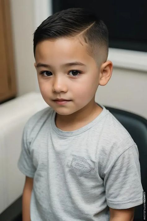 Top Trendy Boys Haircuts for a Cool Look Mexican Boys Haircut, Hảir Cut For Kids Boys, Haircut Style For Boys, Mullet Hairstyle Kids Boy, Toddler Fade Haircut Boys Short Hair, Fade Cuts For Boys, Boys Fade Haircut Kids Long On Top, Short Fade Haircut Boys, Children Hairstyles Boys