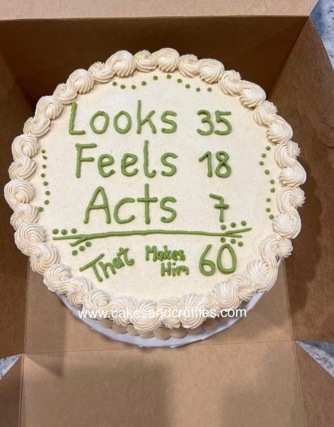 Funny Cakes For Men, Birthday Cake Writing Ideas Funny, Old Man Cake, Funny Birthday Cakes For Men, 51 Birthday, Birthday Cake Writing, Chocolate Cake Designs, Dad Birthday Cakes, Sculpted Cakes