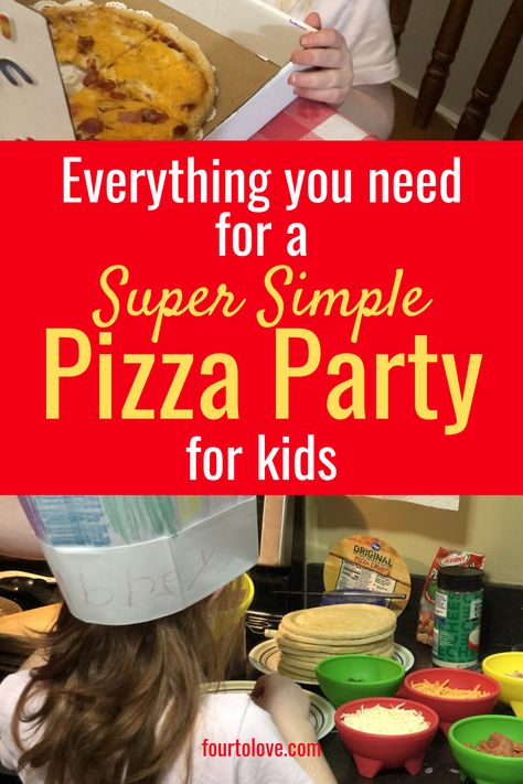 Pizza Party Birthday Kids, Kids Pizza Party Ideas, Personal Pizza Party, Pizza Party Ideas, Pizza Party Food, Pizza Party Favors, Pizza Party Decorations, Kids Pizza Party, Pizza Party Birthday