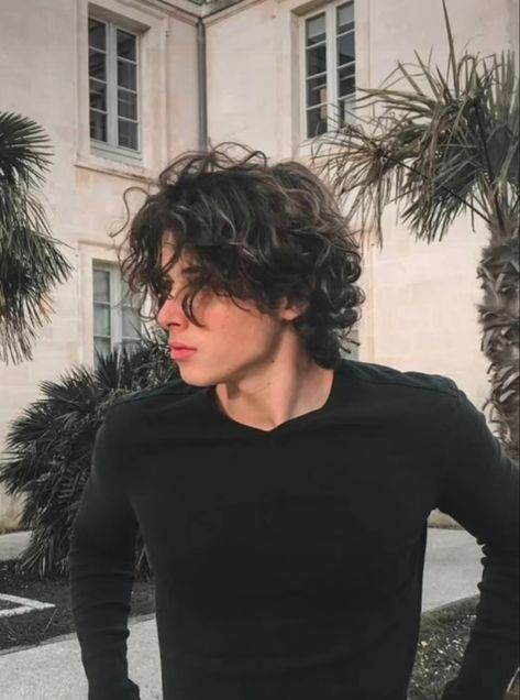 Haircut Ponytail, Haircut Guide, Long Curly Hair Men, Male Haircuts Curly, Guy Haircuts Long, Men Haircut Curly Hair, Mens Hairstyles Thick Hair, Wavy Hair Men, Wavy Haircuts