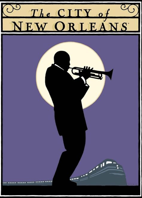 2009 Chicago Jazz, Travel Advertisement, Chicago Poster, Advertisement Poster, New Orleans Art, Musician Art, Jazz Art, Poster Pictures, New Orleans Louisiana