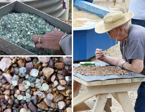 Your Guide to Gem Mining in Montana – Montana Gift Corral Montana Rockhounding, Gem Hunting, Montana Western, Yellowstone National Park Vacation, Visit Montana, Gem Hunt, Montana Sapphires, Montana Travel, Rock Hunting