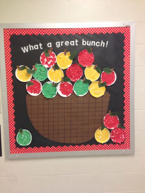 Back To School Bulletin Boards Apple Theme, Bulitin Board Ideas September, Apple Tree Bulletin Board Ideas, Apple Bulletin Board Ideas Preschool, Apple Bulletin Board Ideas, Christian Wedding Invitation Wording, Apple Bulletin Boards, September Bulletin Boards, Elementary School Bulletin Boards