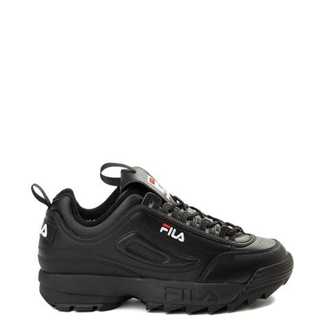 Fila Disruptor 2, Women Shoes Black, Hiker Style, Sketchers Shoes, Fila Disruptor, Fila Disruptors, Black Shoes Men, Fila Shoes, White Sneakers Women