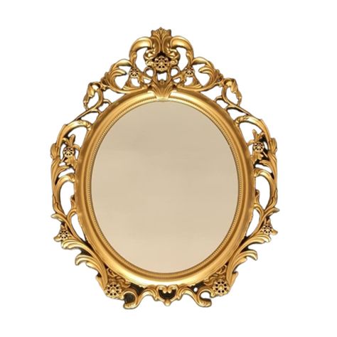 This Gold baroque mirror from George Home has bets on you. Lavish in design this vintage-inspired mirror features intricate detailing and comes in a modern silver finish. From your bedroom to the bathroom or hallway you'll love catching your reflection. Gold Mirror Frame, Gold Wall Mirror, Mirror Mirror On The Wall, Mirror Vintage, Fancy Mirror, Vintage Style Mirror, Fancy Mirrors, Baroque Mirror, Paris Rooms