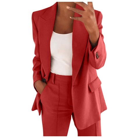 PRICES MAY VARY. business casual clothes for women petite work clothes for women 2023 womens suits for work professional 2 piece fall day 2023 womens business casual outfits sets business casual outfits for women black work clothes for women office casual day clothes for women for work plus business casual pants for women plus women business casual outfits 2pc work outfits for women office professional women's suits for wedding office clothes for women tops womens pants dressy casual fall day cl Womens Professional Suits, Casual Clothes For Women, Ladies Trouser Suits, Womens Business, Ladies Blazer, Office Outfits Women, Business Casual Outfits For Women, Womens Business Casual, Elegante Casual