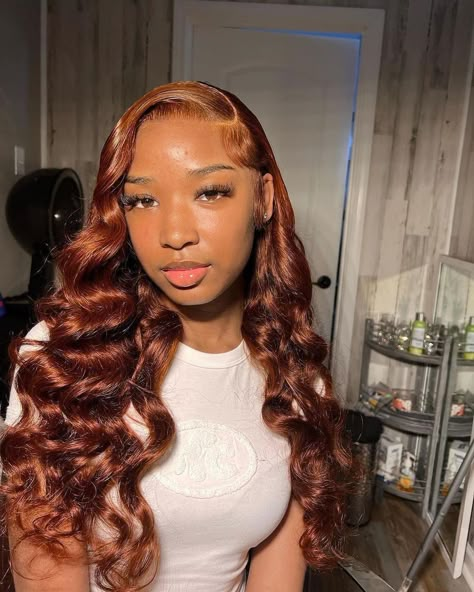 Dark Auburn, Gold Prom, Raw Hair, Black Hairstyles, Brown Wig, Body Wave Wig, Body Wave Hair, Lace Closure Wig, Front Lace Wigs Human Hair