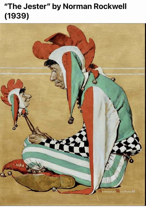 Circus Drawing, Norman Rockwell Art, Saturday Evening Post Covers, Pierrot Clown, The Saturday Evening Post, Evening Post, Saturday Evening Post, February 11, Norman Rockwell