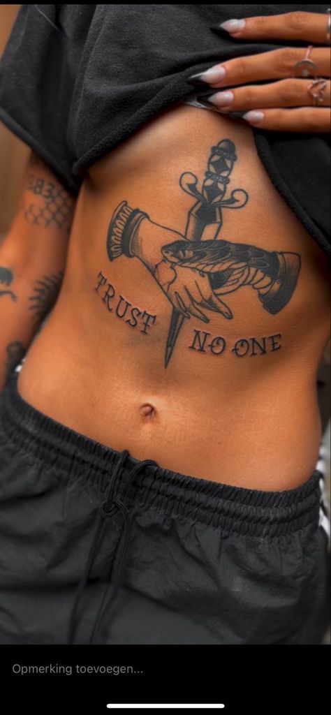 Mens Stomach Tattoo, Respect Tattoo, Thigh Tattoo Men, Black Men Tattoos, Unique Tattoos For Men, Small Chest Tattoos, Stomach Tattoo, Knife Tattoo, Half Sleeve Tattoos For Guys