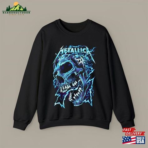 Metallica Thunder Skull Unisex Sweatshirt Classic Check more at https://barronoutdoor.com/product/metallica-thunder-skull-unisex-sweatshirt-classic/ Love Shirt, Music Love, Family Gifts, Family Shirts, Sweatshirt Hoodie, Unisex Sweatshirt, Metallica, Sweatshirts Hoodie, Sweatshirts