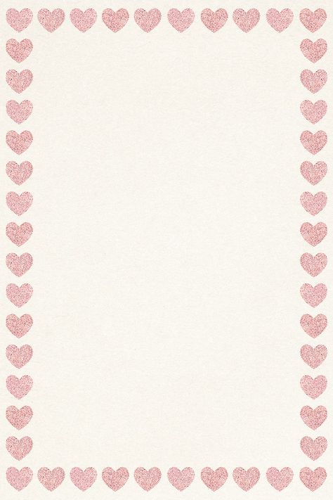 Frame Love Background, Free Digital Scrapbook Paper Backgrounds, Notes Aesthetic Background, Scrapbook Frames Printable, Cute Templates Background, Digital Scrapbook Template, Frame Edit Aesthetic Template, Cute Note Template, Heart Frame Background