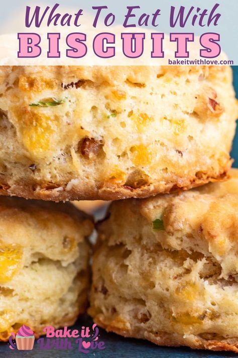 What to serve with biscuits to eat for a great hearty meal. Meals With Cheddar Bay Biscuits, Meals To Eat With Biscuits, Supper With Biscuits, Dinner Biscuits Meals, Dinner With Buiscits, Things To Eat With Biscuits, Meals With Buiscits, Dinners Using Biscuits, Dinner With Biscuits Ideas Meals