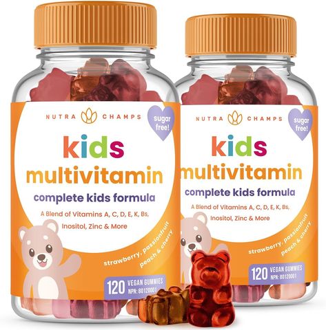 Sugar Free Kids, Kids Vitamins, Kids Multivitamin, Chewable Vitamins, Baby Vitamins, Childhood Health, Vegan Gummies, Calcium Vitamins, Gummy Vitamins