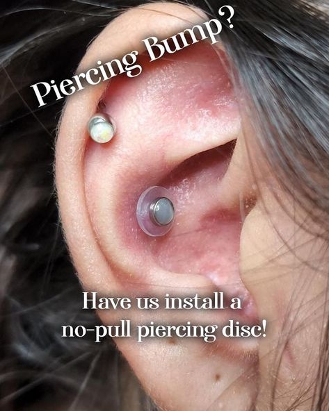 Have a piercing bump? No-pull discs are effective in treating the bump allowing it to properly heal! No pull piercing discs stabilize the piercing and prevent excessive movement! Stop by our shop and have our piercer give your piercing a check up and install no pull discs! Any questions free feel to call 619-575-6792 www.wyldesydestattoo.com 1515 Palm Ave San Diego ,CA 92154 #bodypiercing #sandiego #piercing Piercing Bump, The Bump, Bump, San Diego, Quick Saves