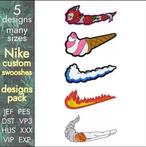 5 Swoosh Logo Embroidery Designs - Instant Download

Download these 5 unique Nike Swoosh logo embroidery designs and start creating your own custom Nike products today! Perfect for t-shirts, hats, bags, and more. #Nike #Embroidery #Design . #Tufting_Diy #Apparel_Design_Inspiration #Graffiti_Text #Sport_Shirt_Design Nike Embroidery Design, Tufting Diy, Nike Embroidery, Apparel Design Inspiration, Graffiti Text, Cool Nike Wallpapers, Sport Shirt Design, Graffiti Logo, Graffiti Words