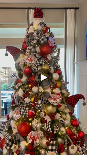 9.8K views · 780 reactions | Fun fact: I do NOT like gnomes, but this was one of my favorite trees to decorate last year! Such a fun one!  #gnome #christmasgnomes #christmastree #navidad #buffaloplaid #instagood #reels #christmascountdown | AB's Holiday Decor Gnome Tree Christmas, Gnome Tree, Tree Decorating, Christmas Countdown, Fun Fact, Buffalo Plaid, Tree Decorations, Christmas Tree Decorations, Fun Facts