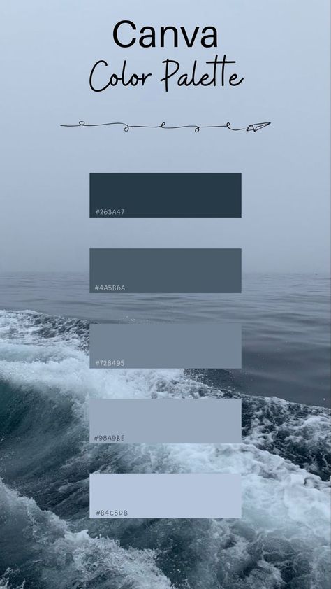 Canvas Color Schemes, Canva Colour Pallete, Color Palette For Canva, Color Palette Cool Tones, Cool Color Palette Colour Schemes, Color Code Canva, Canva Palettes Color, Canva Colour Palettes, Canva Color Codes