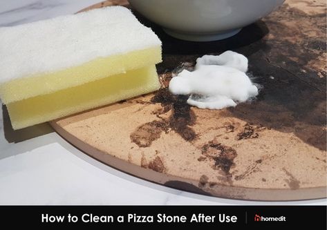 How to Clean a Pizza Stone Clean Pizza Stone, Burnt Food, Baking Stone, Brick Oven, Pizza Peel, Bbq Pit, How To Make Pizza, Following Directions, Oven Cleaning