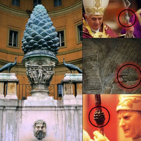 Vatican Secret Archives, Ancient Egyptian Jewelry, The Ankh, Pineal Gland, Vatican Museums, Ancient Knowledge, Ancient Mysteries, The Vatican, The Third Eye