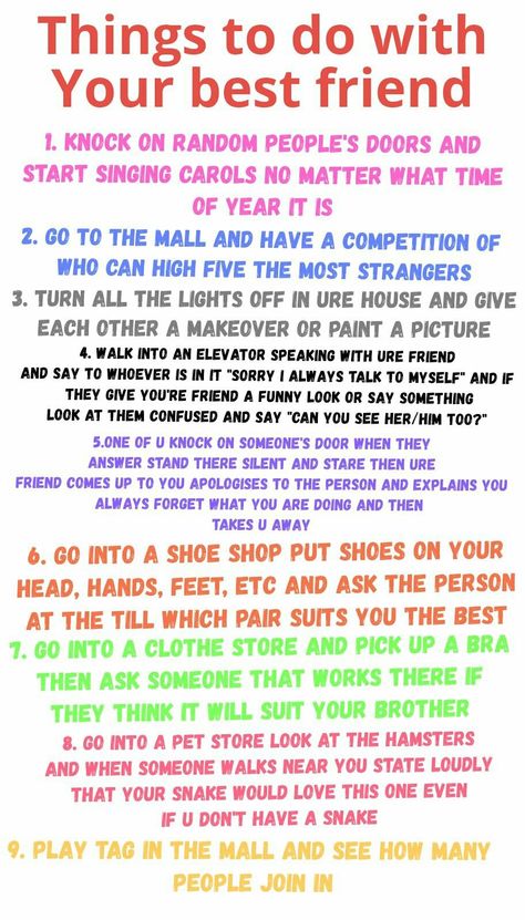 Pranks To Do With Your Best Friend, Unhinged Things To Do, Fun Things To Do While High, What Do With Your Best Friend, Exciting Things To Do With Friends, Things To Do With Friendgroup, Best Things To Do With Your Best Friend, Things To Do At 2 Am, This To Do With Your Best Friend