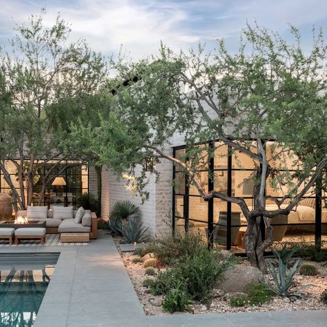 Casa Blanca Estates Portfolio | The Green Room Landscape Architecture Room Landscape, Contemporary Backyard, Yard Remodel, Design Studio Workspace, Spanish Garden, Backyard Plan, Green Room, Landscape Architects, Paradise Valley