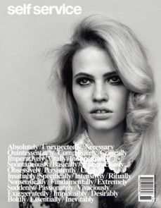 THE SELECTION Self Service Magazine, British Journal Of Photography, Alasdair Mclellan, Art Partner, Gap Teeth, Lara Stone, Fashion Magazine Cover, Magazine Cover Design, Catherine Deneuve