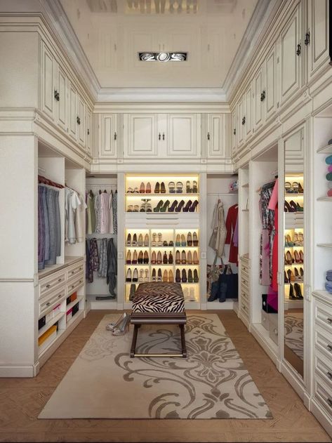 colorful-clothing-collection-modern-walk-in-closet-design-ideas-master-bedroom-decor colorful-clothing-collection-modern-walk-in-closet-design-ideas-master-bedroom-decor #luxurywalkincloset Dream Dressing Room, Sweet Home Design, Dream Closet Design, Walk In Closet Design, Beautiful Closets, Luxury Closets Design, Closet Layout, Closet Decor, Dream Closets