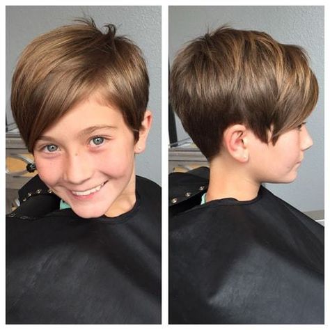 10 Unique Little Girl Pixie Cuts for 2019 – HairstyleCamp Pixie-cut Lang, Girls Pixie Cut, Girls Pixie Haircut, Pictures Of Short Haircuts, Short Hair For Kids, Boys Hair, Girls Short Haircuts, Girl Haircut, Kids Hair Cuts