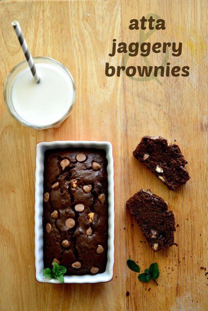 atta jaggery brownies-whole wheat brownies recipe Whole Wheat Brownie Recipe, Jaggery Recipes, Tray Bake, Eggless Baking, Healthy Bites, Brownies Recipe, Brownie Recipe, Healthy Cake, Indian Desserts