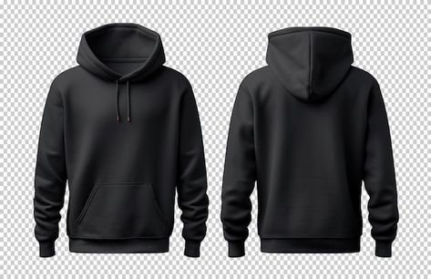 Black hoodie front and back side mockup ... | Premium Psd #Freepik #psd #winter #man #background #black Hoodie Front And Back, Plain Black Hoodie Front And Back, Plain Hoodie Front And Back, T Shirt Front And Back, Hoodie Polos, Hoodies Mockup, Hoodie Back, Black Hoodie Mockup, Cloth Brand