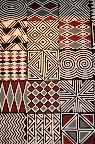 Imigongo style artwork at Nyungwe Forest Lodge, Rwanda African Pattern Design, Afrique Art, Afrikaanse Kunst, Art Patterns, African Decor, African Textiles, Africa Art, African Pattern, Ethnic Patterns